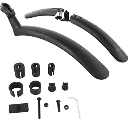 HONMEET Schutzbleche Für Fahrräder Vorderrad Und Hinterrad-schutzbleche Aus Leichtem Material Wasserabweisend Einfach Zu Montieren Mit Schnellspanner Geeignet Für Mountainbikes Und Rennräd