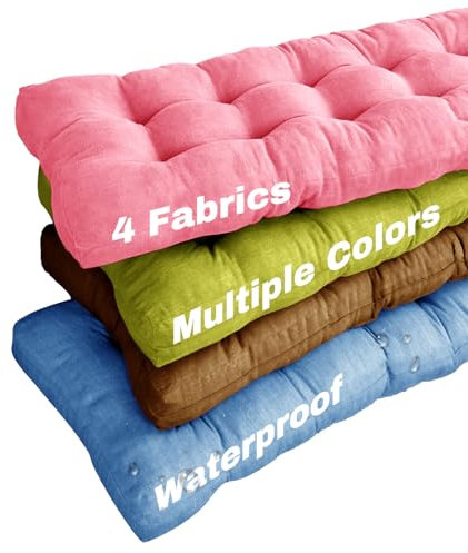 ZSWXF Cojin Para Banco, Cojines Para Banco, Colchoneta Banco Jardin, Cojin Banco Interior, CojíN de Banco A Medida,CojíN de Banco de Piano, Cojines Para SalóN Y Cojines de Suelo Para Muebles de JardíN