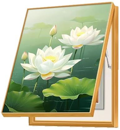 Multimedia Box Decorative Painting Hydraulic Electric Switch Cover Wall Art Hide Electrical Panel Decoration Dining Room(A,60x80cm)