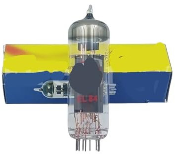JEQGDLUI Tubo EL84 6P14 6BQ5 N709 6N14N Adatto for Kit Amplificatore valvolare Audio HiFi Fai da Te(1 PCS)
