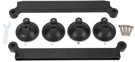 EVTSCAN Support à Ventouse pour Toit ouvrant Satellite, Mini antenne parabolique compacte et Polyvalente pour Camping-Car et Bateau