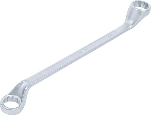 BGS 1214-24x27 | Doppel-Ringschlüssel, gekröpft | SW 24 x 27 mm