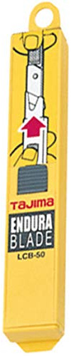 BTE 10 LAMES CUTTER 25 MM SUR CARTE ALUMINIST