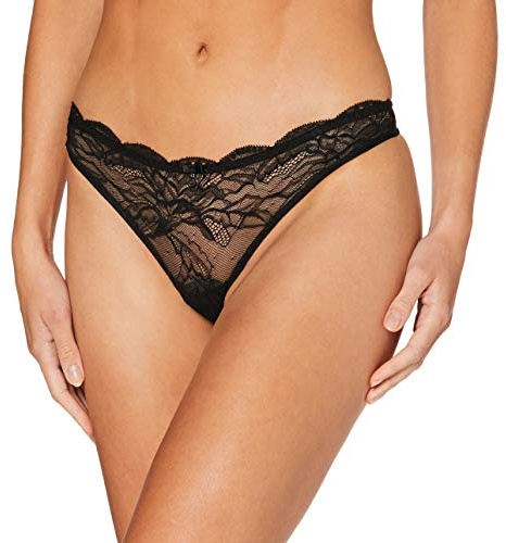 Emporio Armani Damen Thong Virtual Lace Unterwäsche (1er Pack)