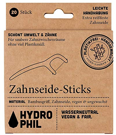 Zahnseide Sticks - Bambusgriff