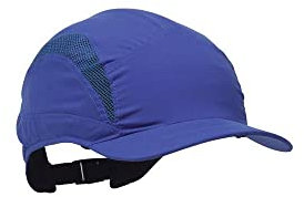 3M™ First Base™ 3 Casquette antiheurt 2030601, Classic, bleu roi, visière réduite, 55 mm
