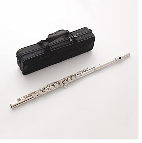 flöte Instrument C-Flöte Anfänger 16-Loch C-Flöte Profi Spielende Flöte Mit Geschlossenem Loch Kupferschlüssel Gratis Flötentasche