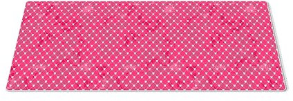 EHOMERY Großes Mauspad Mousepad Orientteppich Liebe Mauspad Groß Anime Mouse Mat Space Für Die Schreibtischdekoration - 1 Pack [30x80 cm]
