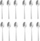 Russell Hobbs Teaspoon Set of 12 – Vienna Stainless Steel Coffee Spoons Cutlery Set, Mirror Polish Finish Flatware, Tea Spoon Tableware for Home, Restaurant, Office, Kitchen, Dishwasher Safe