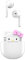 Hello Kitty Bluetooth Wireless Earbuds with Charging Case - Built-in Mic, Easy Pairing, Cute Hello Kitty Design, White and Pink, Perfect for Kids, Teens, and Hello Kitty Fans