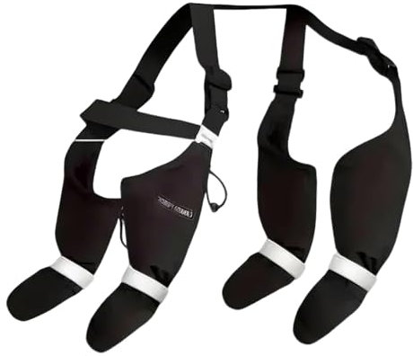 Générique Wasserdichte Hundestiefel mit Aufhängungen, Dirty-Proof Anti-Fall Boots, 25 x 25 x 4 cm/9,84 x 9,84 x 1,57 Zoll Soft Pets Paws Protector, rutschfeste wasserdichte Hundeschuhe für Winter