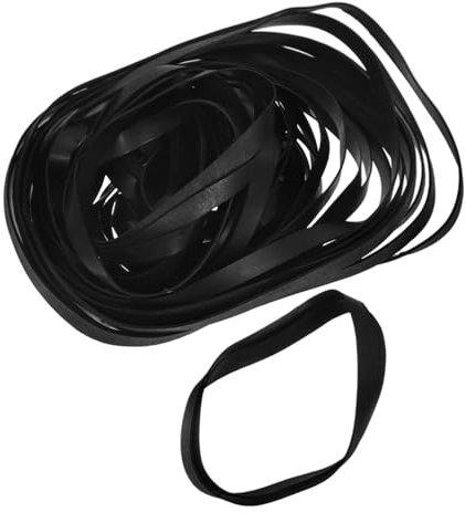 DIYEAH Lot de 50 Courroies en Caoutchouc pour Magnétophone Enregistreur À Cassette Courroies en Caoutchouc pour Lecteur De Cassette Courroies Rondes Courroies en