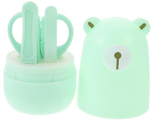 ERINGOGO 1 Satz Neugeborenen Nagelpflege Ergonomische Nagelschneider Scheren Sicheres Nageltrimmer Tool für Sanften Nagelpflege