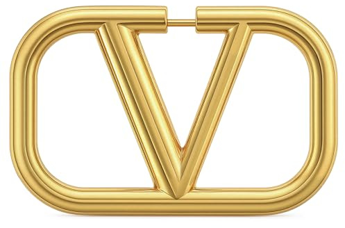 ZHUOMOT Gold Brosche Damen Buchstabe Broschen & Anstecknadeln für Damen,Schleppennadel Drautkleid, Sterling Silber 925 Vergoldete Anstecknadel Mode Broschen, Dupes Schmuck Geschenke für Frauen