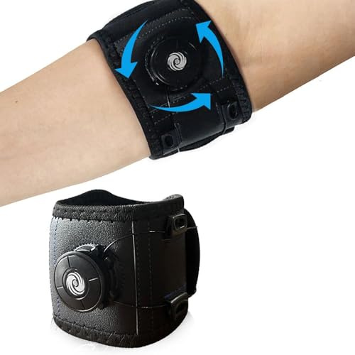 BWOOOWE Coudiere Tendinite Attelle Coude Bracelet Epicondylite Bande Attelle de Coude Réglable pour Hommes et Femmes