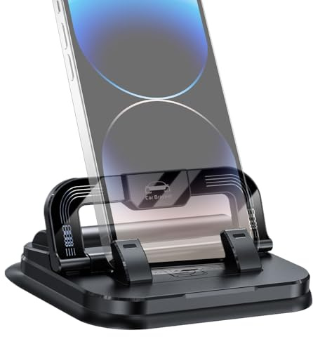 Bilfäste för telefon Halksäker Roterbar Justerbar Sugkopp Mobilfäste