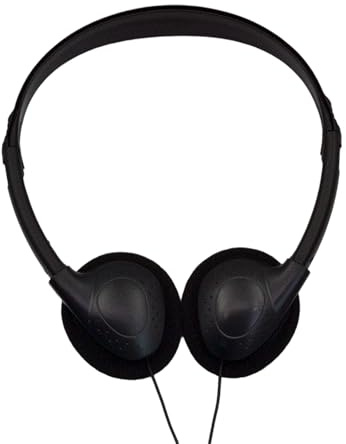 TQUXNGA Cuffie sovrauricolari con cancellazione del rumore, 3,5 mm, design leggero e pieghevole, per giocatori e PC, cuscinetti auricolari traspiranti per cuffie da gioco