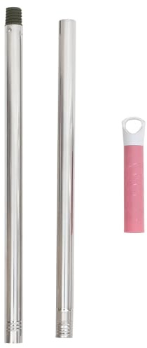Hemobllo 22mm Stainless Steel Broom Replacement Handle for Sweeping, Metal Push Broom Stick for Floor Cleaning, Sturdy Mop Handle Stick Accessory for Indoor and Outdoor Use Random Color