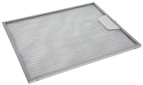 Cooker Hood Metal Grease Filter, 250 x 300mm, compatible with AEG, Electrolux, Bosch, Rangemaster
