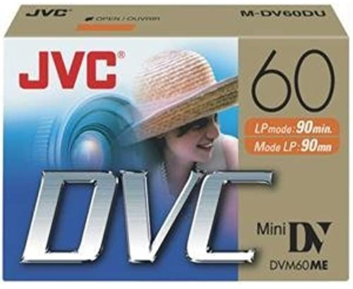 JVC Mini-Klebeband, 60 Minuten, 2 Stück