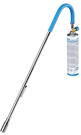 CFH Bio Gärtner PZ 1500 | Unkrautverbrenner inkl. Gaskartusche 600 ml, 4,82 kW Leistung, ca. 1.100 °C Flammentemperatur
