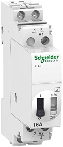 Schneider Electric ITLi, für DIN-Schienen 1-poliger Wechsler 16A 24 V dc, 48V ac Spule