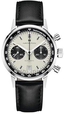 Hamilton Armbanduhr Intra-Matic Auto Chrono Schwarz H38416711