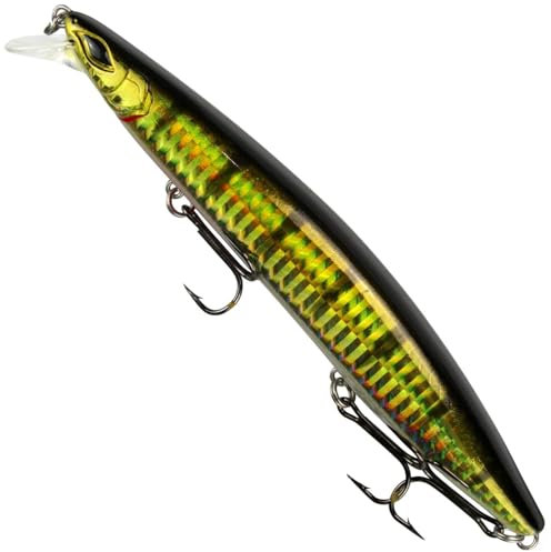 Seika Pro Wobbler Nightveit Junior 12,5cm 19g - Zanderwobbler, Farbe:Goby