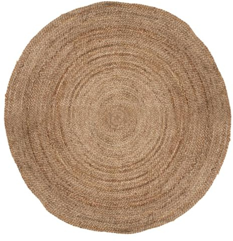 Teppich aus Jute, Durchmesser 120 cm, für den Innenbereich
