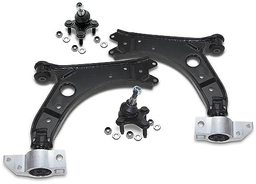 ATEC Germany 2x bras de suspension avant en bas à gauche à droite, y compris articulation porteuse