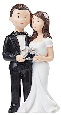 Hobbyfun Dekofigur Silberpaar