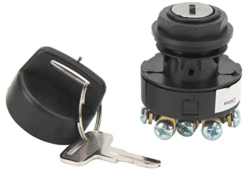 KIMISS Interruttore a Chiave di Accensione, 4360469 Interruttore a Chiave di Accensione a 3 Posizioni per JLG T350 2033E3 1932E3 1532E2 1932E2 10042 Sollevatore Elettrico a Forbice