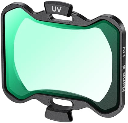 K&F Concept Filtre UV Protection Compatible avec Drone DJI Avata 2 et Chiffon HD Léger Imperméable Anti-Rayures Nano-revêtements