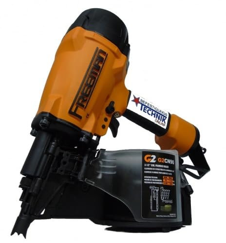 Freeman Druckluft Coilnagler G2 FMCN90 45-90mm für Coilnägel 16° draht und plastgebunden