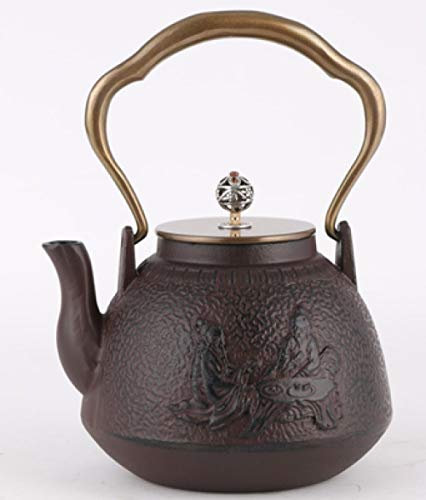 Une Entreprise florissante Pot en Fonte Pot en Fonte Cuivre du Sud à Film d'oxyde de cuivre Théière à vessie Service à thé Pot Japonais - Voir Tableau