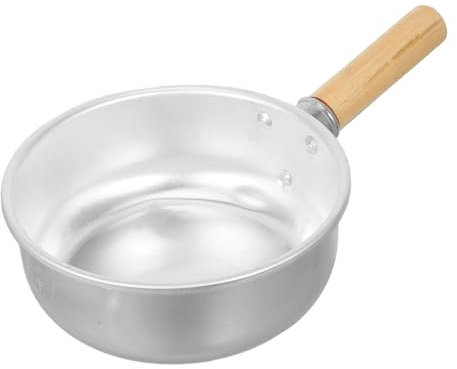 MUCKLILY Mestolo per Acqua in Alluminio Manico Mestolo da Cucina Paletta per Annaffiare da Giardinaggio