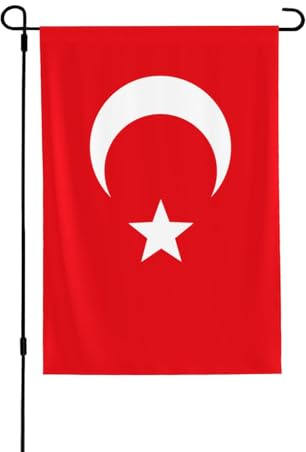 Bandiera della Turchia. Adatta per interni ed esterni, perfetta per casa, giardino, eventi e manifestazioni patriottiche.