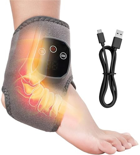 Fußmassagegerät - 4 Wärmestufen Elektrisches Fußmassagegerät,Kabellose Wärmewickel Auflage für Frauen Männer Nerven Knie Waden Gesundheit | Wadenentlastung Nervenentspannung Kniegesundheit Persönliche