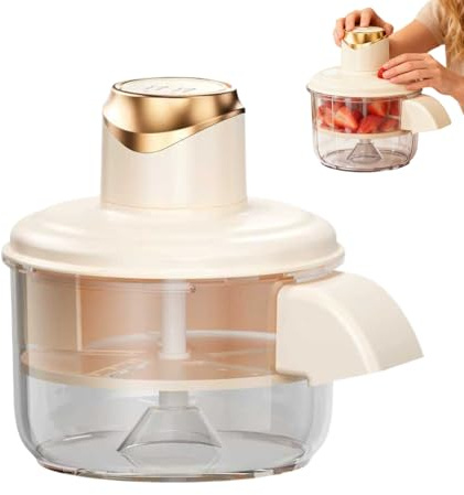 Peladora automática de frutas - Peladorra de uvas eléctrica, Peladoora compacta para preparación de alimentos de frutas, verduras, ajo | Perfecto para cocina, familia, ensaladas, cocina, snacks