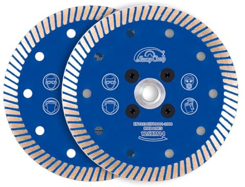 2 discos de diamante de 125 mm, discos de corte de diamante 125 de metal de 1 mm, discos de corte para mármol, hormigón, azulejos, discos flexibles M14