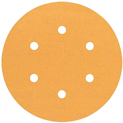 Bosch Professional Schleifblatt für Exzenterschleifer Holz und Farbe (50 Stück, Ø 150 mm, Körnung 80, C470), 2608607835