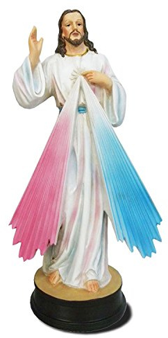 Fiico Barmherziger Jesus cm 30 Weiße Figurine