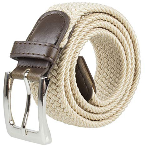 Canvas Elastic Fabric Woven Stretch Multicolored Braided Belts 2041-BE-2XL