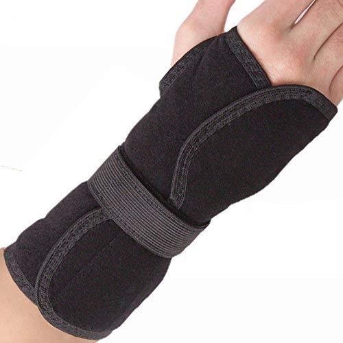 TOROS-GROUP MANUFACTURE Fortgeschritten handgelenkbandage handgelenkschiene mit schiene Medium Schwarz