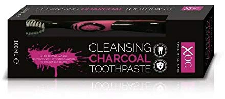 Charcoal Cleansing Toothpaste 100ml with Free Toothbrush
