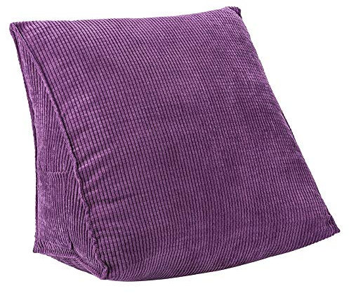 ksqp DreieckＫissen Zurück Stützkissen Keilkissen Lesekissenund Rückenstütze Sofa Bett Sofa Bürostuhl Nackenstütze,A-47cm*40cm
