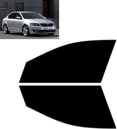 Passgenaue Tönungsfolie für-Skoda Octavia 5-Türen 2013-2019 - Vordere Seitenscheiben (50% Hellschwarz)