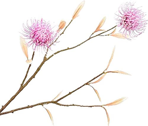 Silk-ka Kunstblume-Seidenblume Protea Pink 70 cm