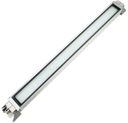 Industrial Machine Tools Lathe CNC LED Tube Light,100-250V 24V IP68 Explosion-Proof Oilproof Waterproof Work Lamp for Milling Machine Drilling Machine Aluminum Alloy Short Arm (AC 100~250V,30W)