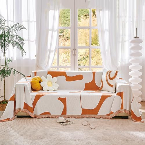 Chenille L Shaped Corner Sofa Cover Slipcover Anti Scratch Cat Proof Blanket for 1/2/3/4 Seat Couch Fashionable & All Seasons 180x300cm